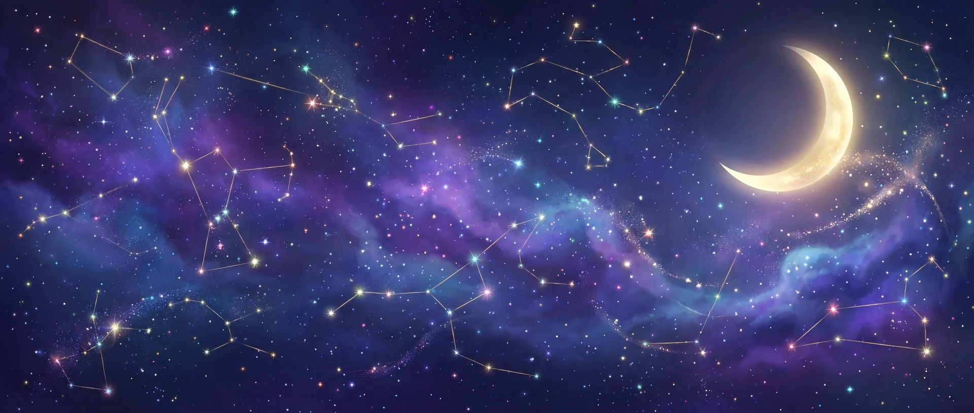星空背景 - 洛丽汇 | 每日星座运势与塔罗占卜